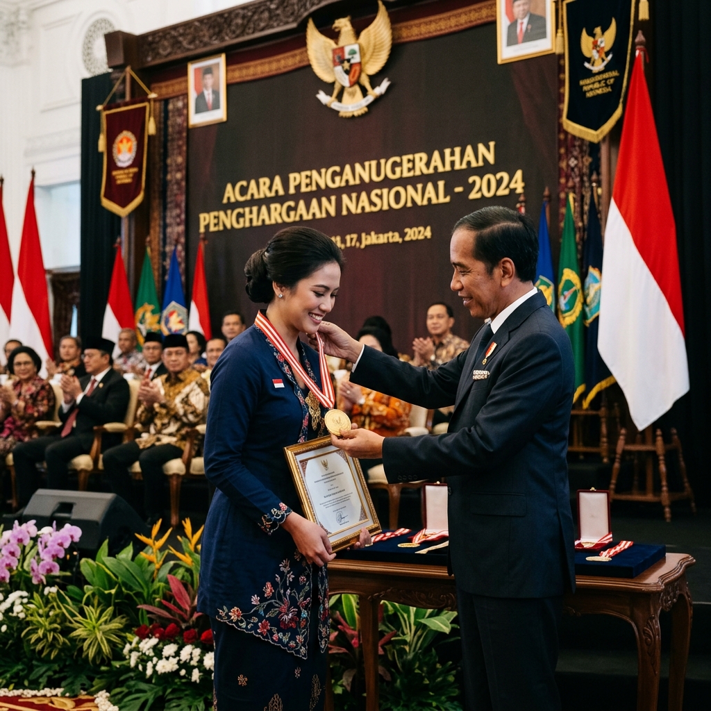 Presiden Prabowo Anugerahkan Bintang Jasa Pratama kepada Alumnus ITB Heri Sunarto Atas Inovasi Pertanian Berkelanjutan