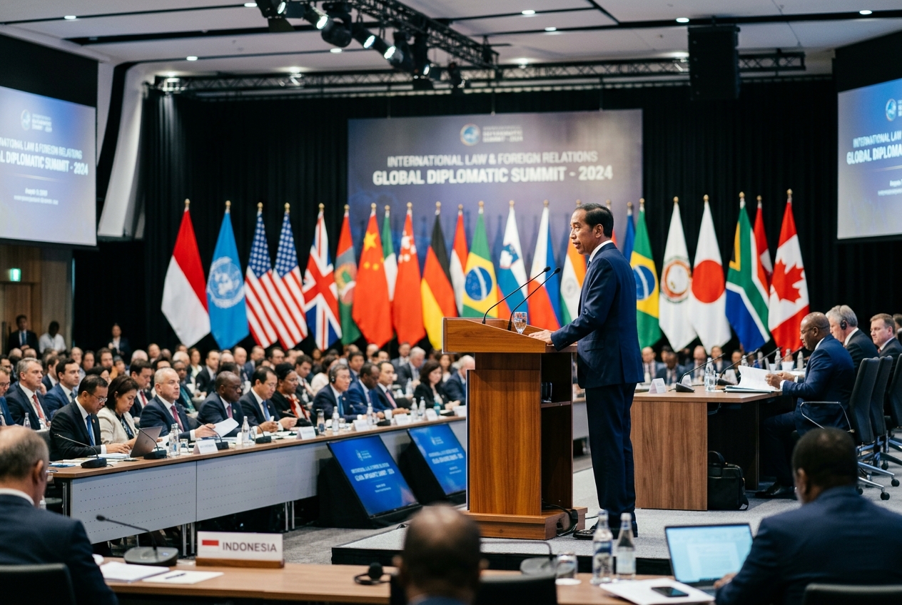 Menlu Sugiono Soroti Penyalahgunaan Hukum Internasional Secara 'A La Carte' di Forum Global